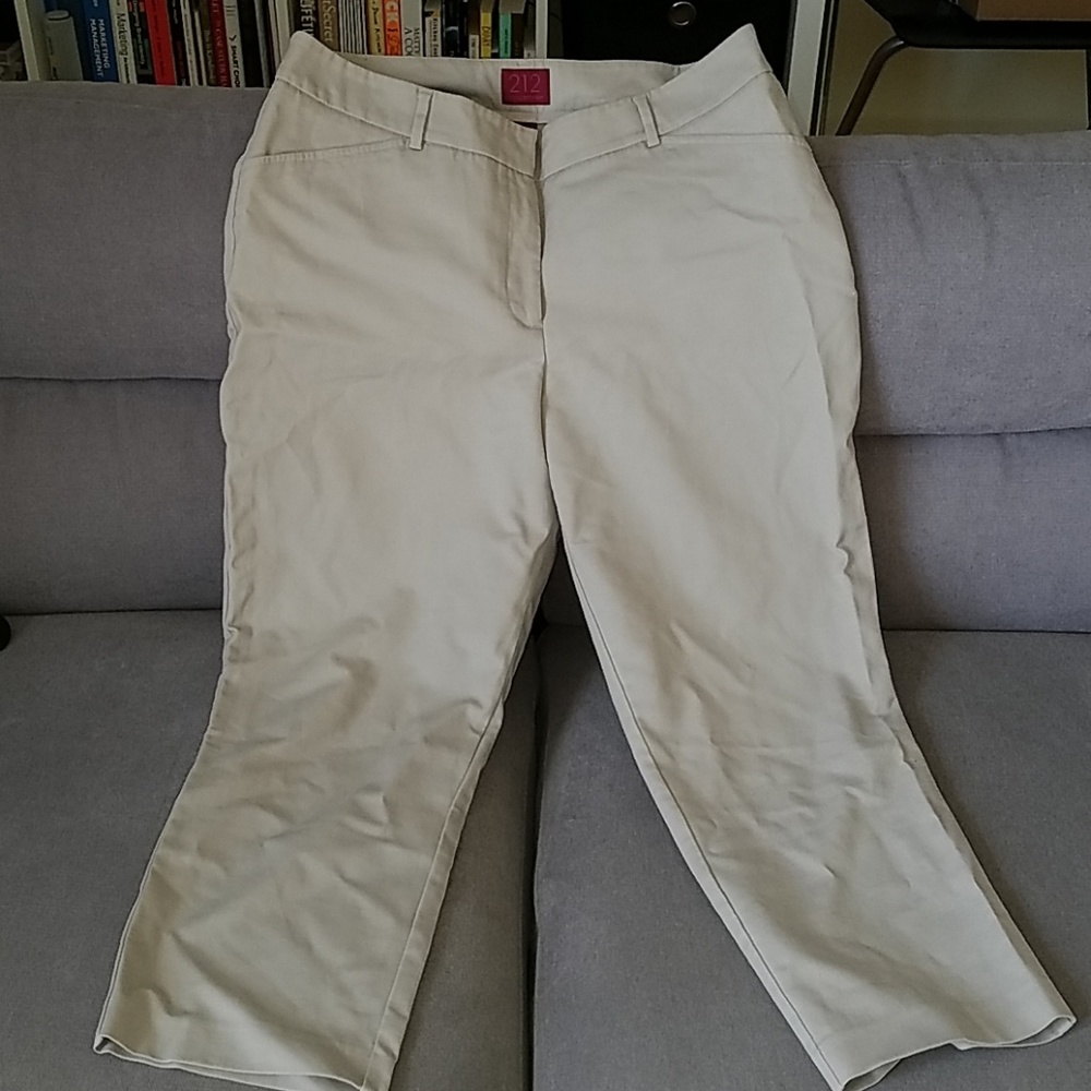 Khaki Capris